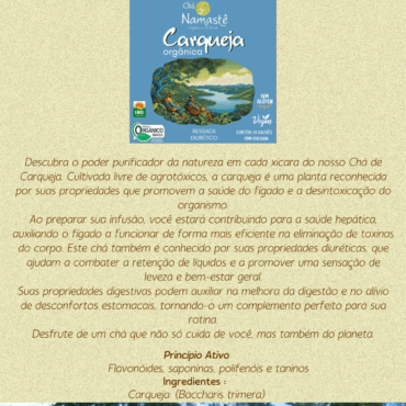 Chá de Carqueja Orgânica- sachê