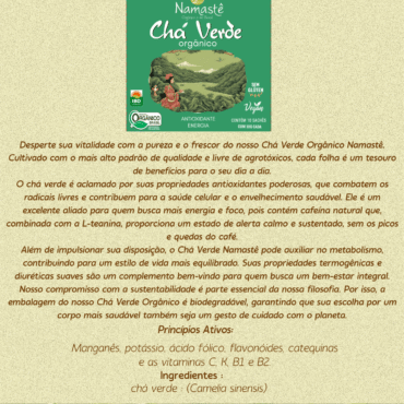 Chá Verde – sachê