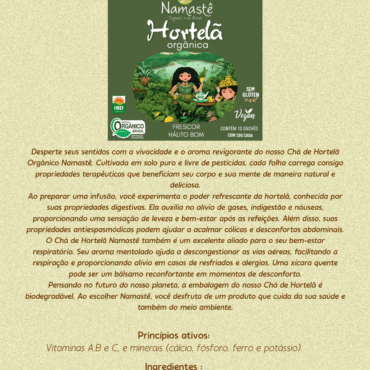 Chá de Hortelã – sachê