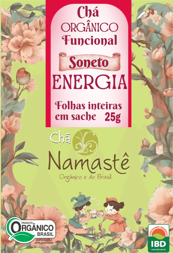 Soneto Energia Chá Funcional | Orgânico Namastê