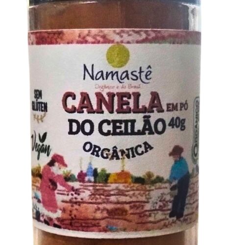Canela do Ceilão em pó | Especiaria Orgânica Namastê