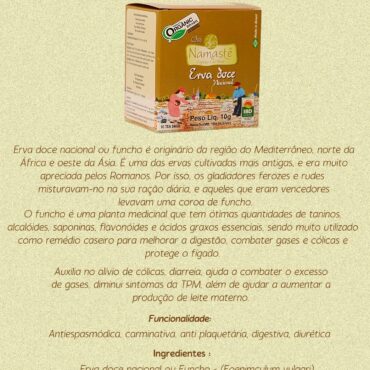 Chá de Erva Doce – sachê