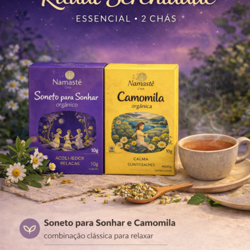Kit Ritual Serenidade Essencial / Funcionais Namastê