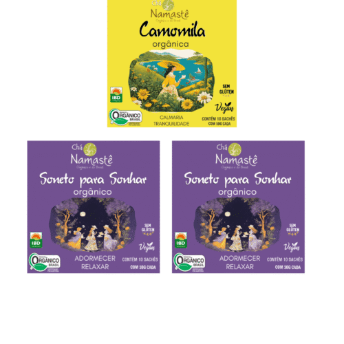 Kit Calmante 3 itens Orgânicos Namastê