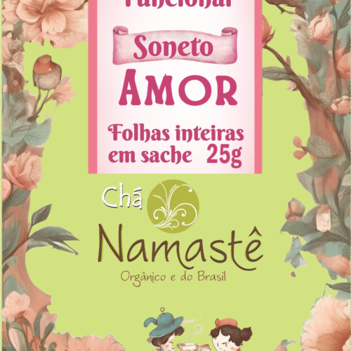 Soneto Amor Chá Funcional | Orgânico Namastê