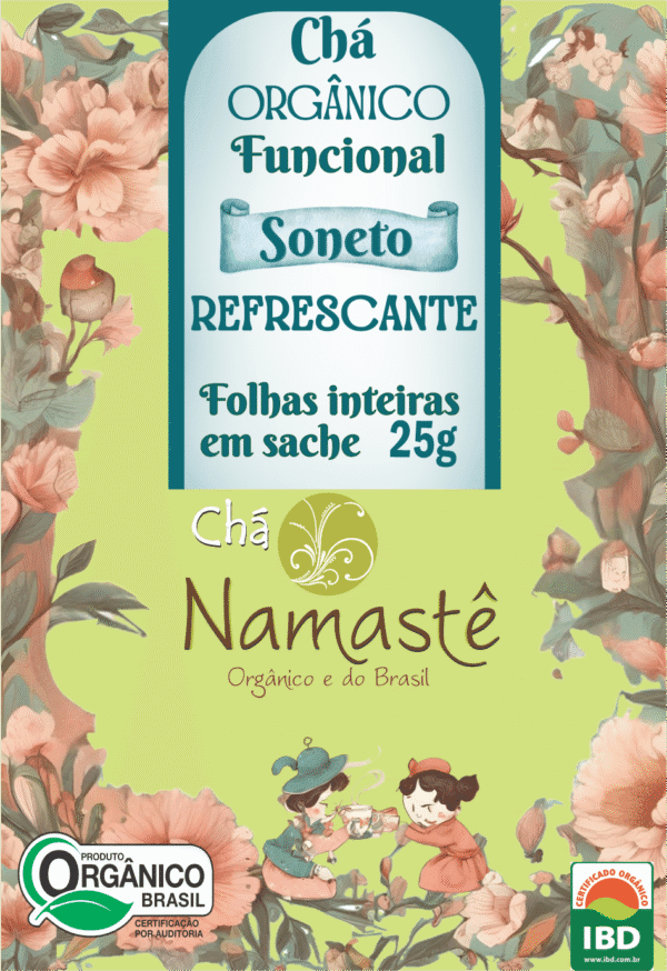 Chá Funcional Soneto Refrescante | Orgânico Namastê