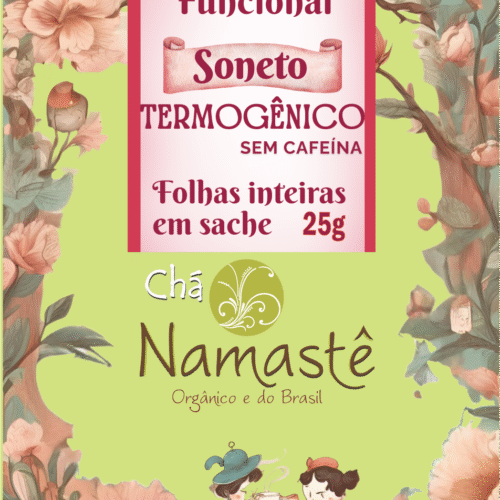 Soneto Termogênico sem Cafeína infusão Funcional | Orgânico Namastê