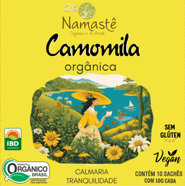 Chá de Camomila sachê  | Orgânico - Namastê