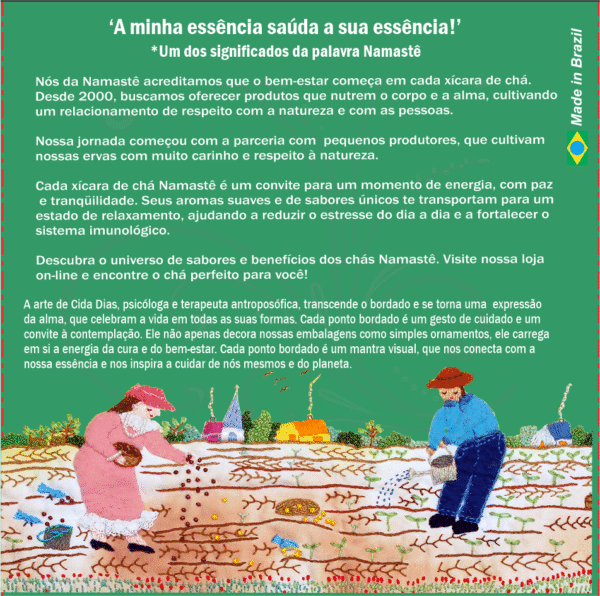 Chá Verde sachê | Orgânico  - Namastê - Imagem 4