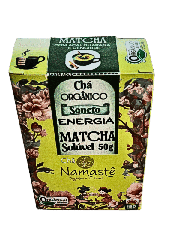 Soneto Energia - Matchá Solúvel - Namastê Orgânico - Imagem 7