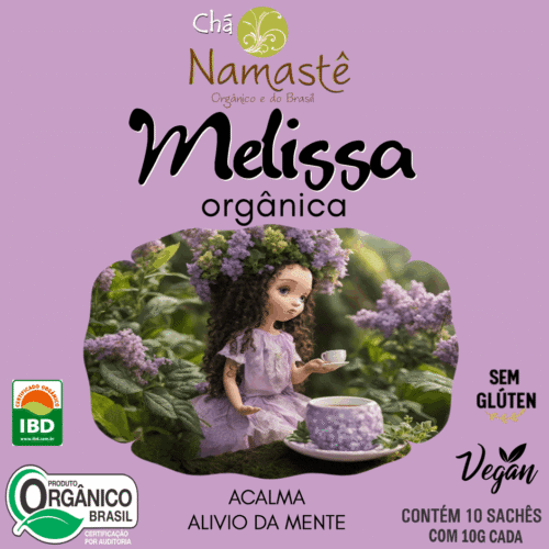 Chá de Melissa sachê | Orgânico  - Namastê