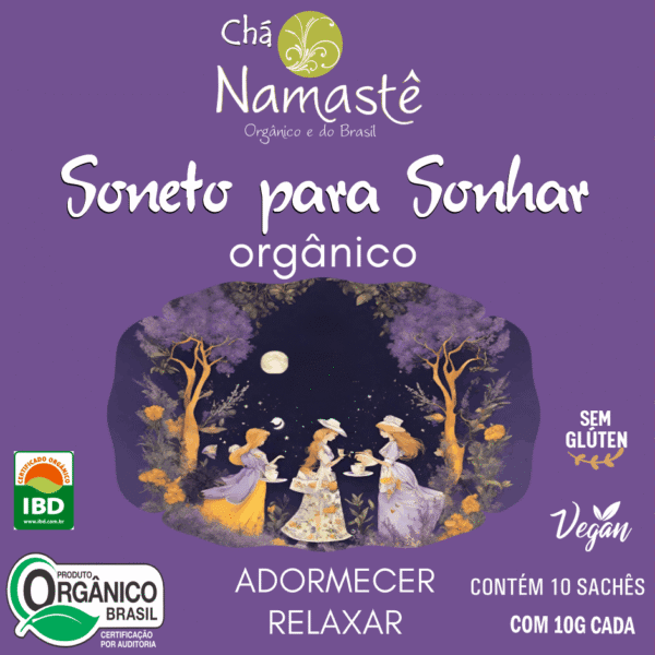 Soneto para Sonhar sachê | Funcional Orgânico - Namastê