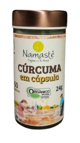 Cúrcuma em Cápsulas veganas | Orgânica Namastê